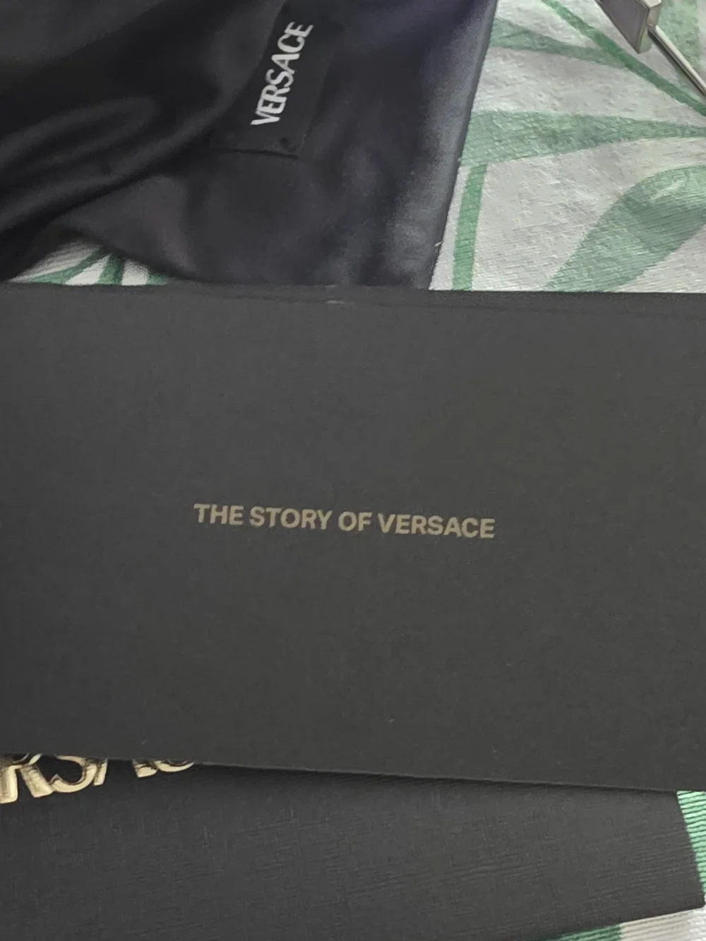 Versace VE1301 1000 Silver Eyeglasses 55-15-140 NWT Italy